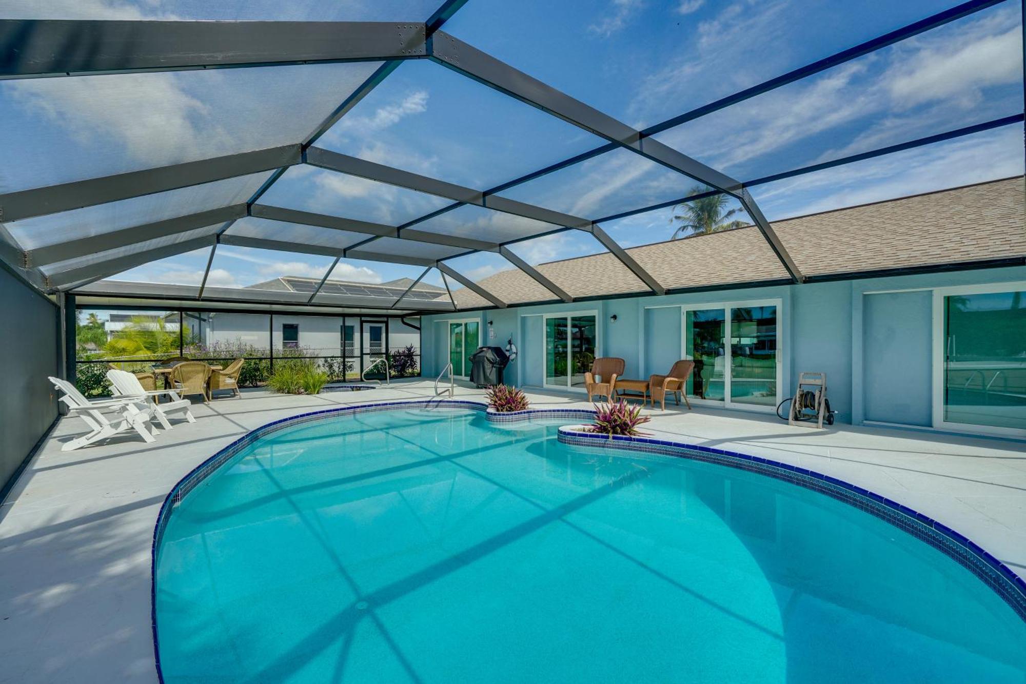 Beachy Cape Coral Home - Swim, Fish, Boat! Ngoại thất bức ảnh